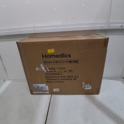 HOMEDICS SHIATSUFLEX MASSAGE CUSHION - GREY (MODEL: MCS-512HJ) image 5
