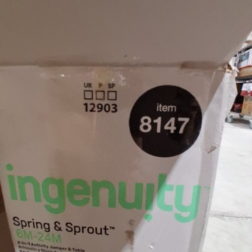 INGENUITY SPRING & SPROUT 2-IN-1 ACTIVITY JUMPER & TABLE - 6M-24M - FIRST FOREST (MODEL: 12903) image 3