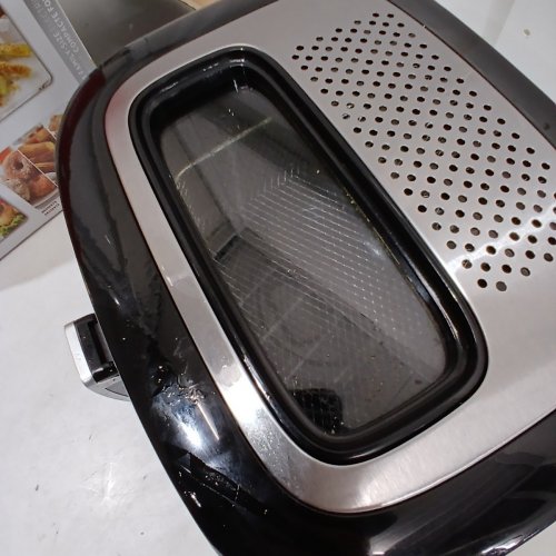 STARFRIT OIL FRYER WITH REMOVABLE CERAMIC BOWL, ADJUSTABLE TEMPERATURE CONTROL - 2.5L - BLACK - (MODEL:DF-118) image 4