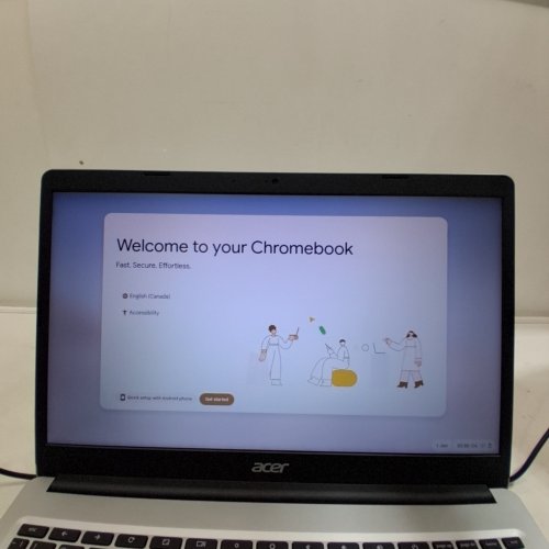ACER CHROMEBOOK 315 HD WIDESCREEN INTEL CELERON N4020 - 4GB RAM 64GB EMMC CHROME OS - SILVER (MODEL: N19Q3) image 2