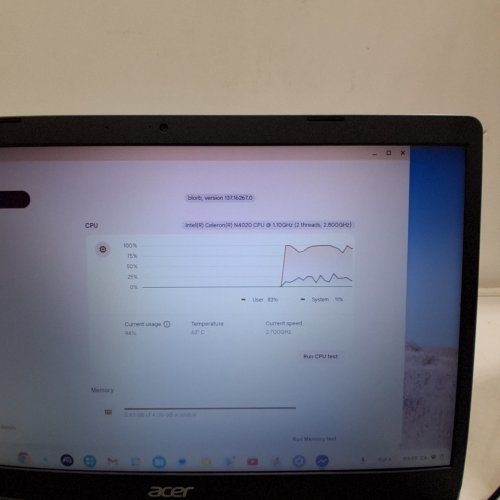 ACER CHROMEBOOK 315 HD WIDESCREEN INTEL CELERON N4020 - 4GB RAM 64GB EMMC CHROME OS - SILVER (MODEL: N19Q3) image 6
