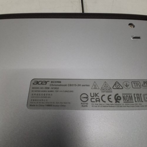 ACER CHROMEBOOK 315 HD WIDESCREEN INTEL CELERON N4020 - 4GB RAM 64GB EMMC CHROME OS - SILVER (MODEL: N19Q3) image 12