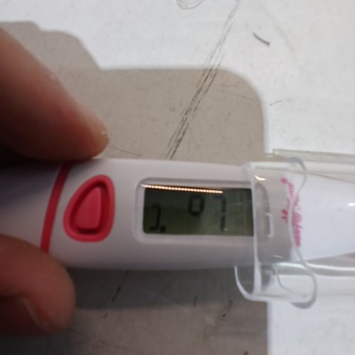 EASY@HOME DIGITAL BASAL BODY THERMOMETER, COMPATIBLE WITH PREMOM APP - ORAL OVULATION TRACKING THERMOMETER - PURPLE (MODEL: EBT-018) image 2