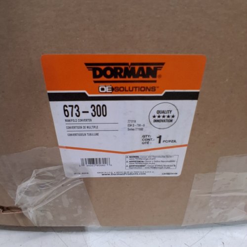 DORMAN CATALYTIC CONVERTER WITH INTEGRATED EXHAUST MANIFOLD FOR 2012-2014 MAZDA 2 (MODEL: 673-300) image 8