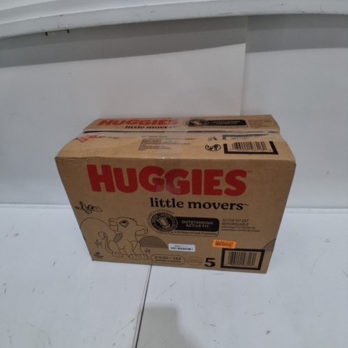 132PK HUGGIES® LITTLE MOVERS DIAPERS - SIZE 5 - LION KING image 3