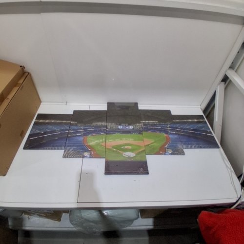 ROGERS CENTER LARGE CANVAS WALL ART -60" X 32" - MULTICOLOUR image 2