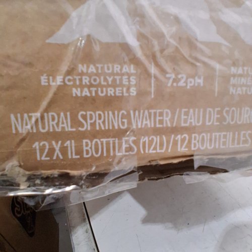 10PK EVIAN NATURAL SPRING WATER BOTTLES LIMITED EDITION 200 YEARS YOUNG - 1 L/EACH image 4