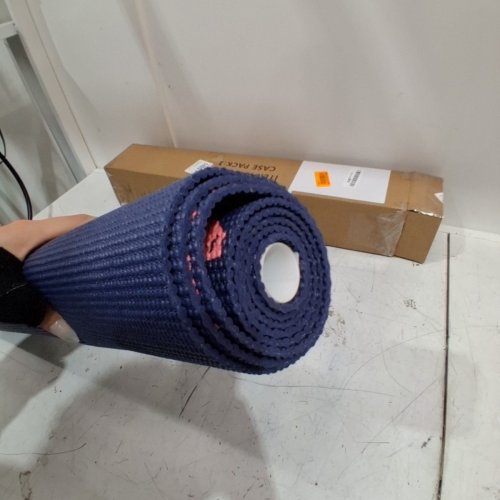GAIAM YOGA MAT - 68" X 24" - PINK MARRAKESH/NAVY BLUE (MODEL : 05-62429) image 3