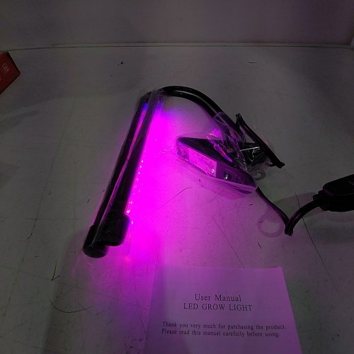 JUHEFA LED GROW LIGHT CLIPS ONTO TABLE - BLACK image 2