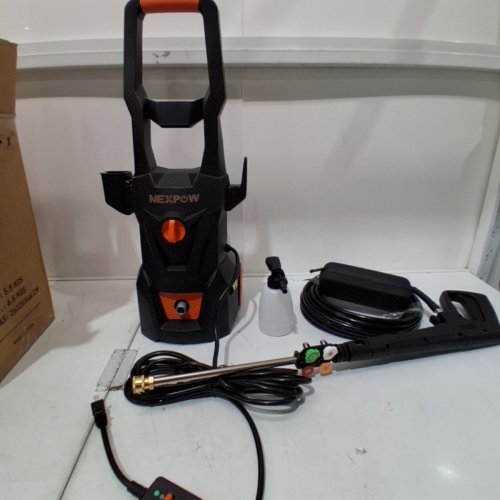 NEXPOW ELECTRIC PRESSURE POWER WASHER - 4000PSI - 2.6 GPM - BLACK/ORANGE - (MODEL: SK101-16) image 3