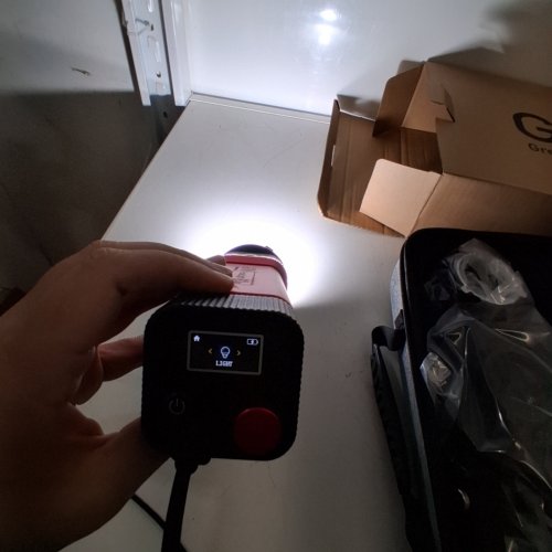 GREAT VIDEO MAKER HANDHELD STUDIO LIGHT WITH APP CONTROL FOR COB PHOTOGRAPHY - 60W - 2700K - 6800K (MODEL: PD60B) image 2
