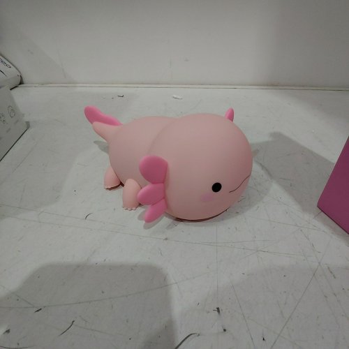 OKIYID SILICONE SQUISH AXOLOTL NIGHT LIGHT - PINK image 3
