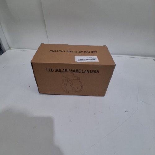2PK SOLAR POWERED LAMP LED FLAME LANTERN image 4