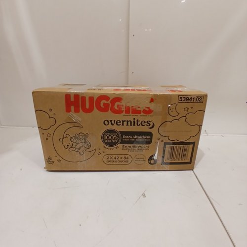 ~75PK HUGGIES DISNEY BABY OVERNITES EXTRA ABSORBENT DISPOSABLE DIAPERS - SIZE 5 - WINNIE THE POOH image 3