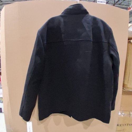 MEN'S CALVIN KLEIN EVERYDAY ESSENTIAL WOOL JACKET - EXTRA LARGE - BLACK (STYLE: CM485495-BLK) image 3