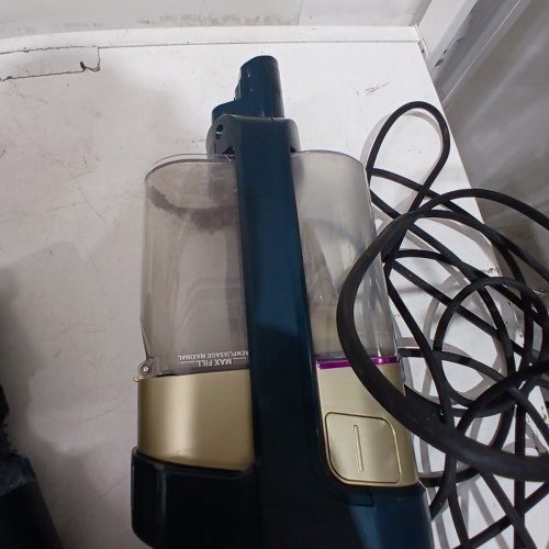 SHARK POWERDETECT DUO CLEAN DETECT ULTRA-LIGHT CORDED STICK VACUUM WITH DUOCLEAN - TEAL/PURPLE (MODEL: HZ4000C) image 4
