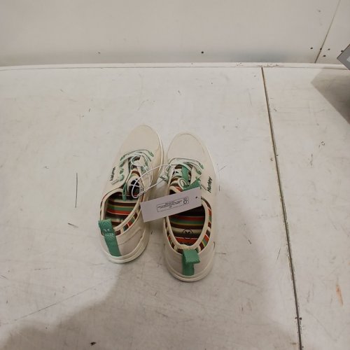 WOMEN'S HURLEY CASTAIC SNEAKER - SIZE 9 - BEIGE/GREEN (STYLE: 5566709) image 2