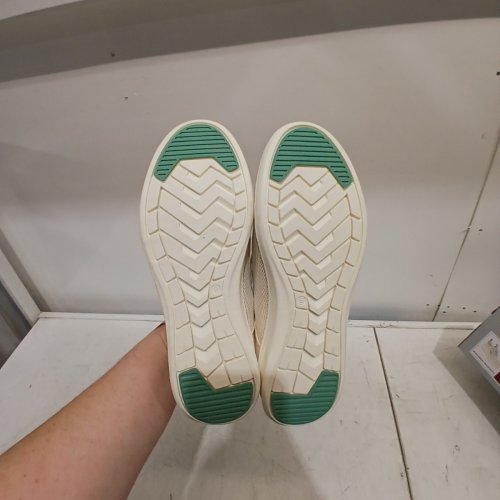 WOMEN'S HURLEY CASTAIC SNEAKER - SIZE 9 - BEIGE/GREEN (STYLE: 5566709) image 4