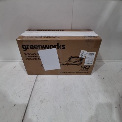 GREENWORKS CORDLESS AXIAL JET BLOWER - *TOOL ONLY* - 40V - 450CFM - 125HP - GREEN/BLACK (MODEL: BA40L210) image 5