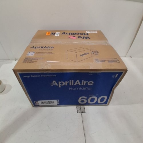 APRILAIRE MODEL 600 AUTOMATIC WHOLE HOUSE LARGE CAPACITY FURNACE HUMIDIFIER - UP TO 4000 SQFT - WHITE/GREY (MODEL: 600) image 4
