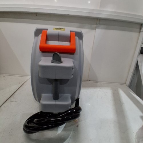 HEAVY DUTY WALL MOUNTED 180° SWIVEL BRACKET RETRACTABLE HOSE REEL WITH 9 PATTERN NOZZLE - 5/8" X 100FT - GREY/ORANGE (MODEL: NW-S40) image 3