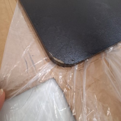 VEVOR PRE-SEASONED CARBON STEEL PIZZA BAKING STONE WITH 20X HIGHER CONDUCTIVITY, HEAVY DUTY RUST PROOF PIZZA STEEL FOR OUTDOOR GRILL OR INDOOR OVEN - 20" X 14" X 3/8" - BLACK (MODEL: JHQ-CCP-508*355-10) image 3