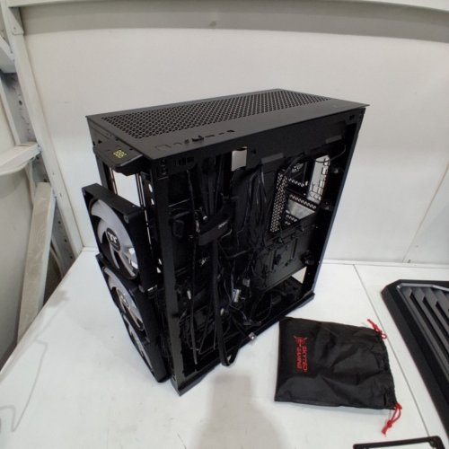 SKYTECH LEGACY GAMING / ANTEC DESKTOP COMPUTER CASE WITH ARGB FANS - BLACK (MODEL: PERFORMANCE 1FT) image 7