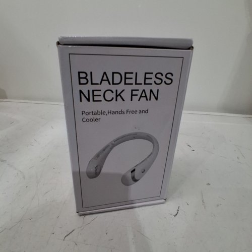 FOLDABLE BLADELESS NECK FAN WITH 3 SPEEDS - WHITE (MODEL: H12) image 5