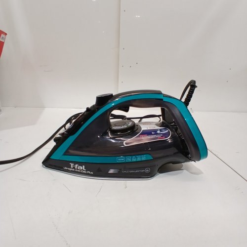 T-FAL ULTRAGLIDE PLUS ENHANCED STEAM IRON WITH CALCIUM COLLECTOR - BLACK/TEAL (MODEL: 1980969/FV5871Q0) image 3