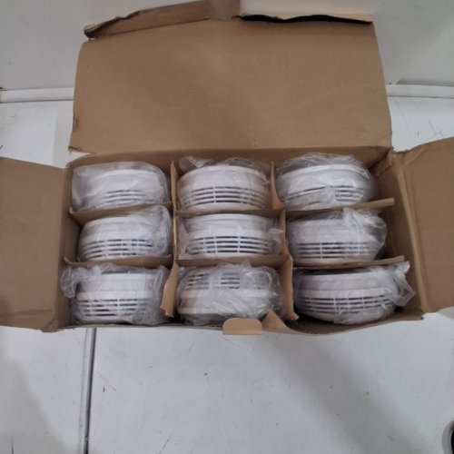 9PK BATTERY POWERED WI-FI SMOKE DETECTOR ALARMS - 9V - WHITE (MODEL: PA-437EN) image 3