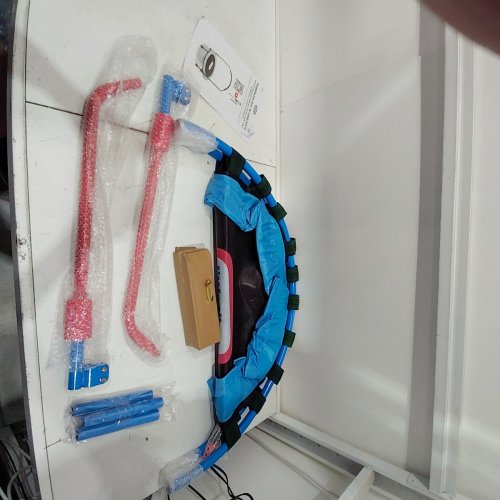 LITTLE TIKES 3FT TRAMPOLINE, BLUE/ORANGE image 2
