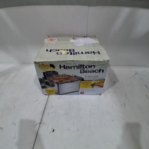 HAMILTON BEACH PROFESSIONAL-STYLE DEEP FRYER WITH TIMER- 5L - STAINLESS STEEL (MODEL: 35043C) image 7