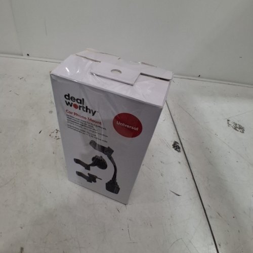 DEAL WORTHY 2-IN-1 CAR PHONE MOUNT - BLACK image 3