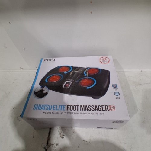 HOMEDICS SHIATSU ELITE FOOT MASSAGER WITH HEAT - BLACK (MODEL: FMS-255HJ) image 5