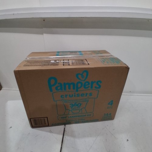 144PK PAMPERS CRUISERS 360° STRETCHY WAISTBAND DISPOSABLE DIAPERS - SIZE 4 (22-37LBS) image 3
