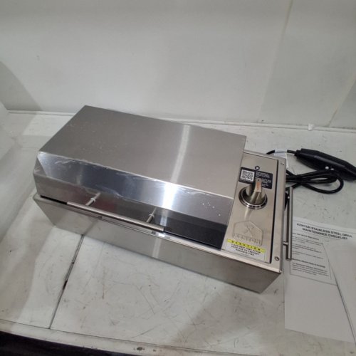KENYONCITY GRILL INDOOR & OUTDOOR PORTABLE ELECTRIC GRILL - 120 V - 1300W - STAINLESS STEEL (MODEL: B70200) image 9