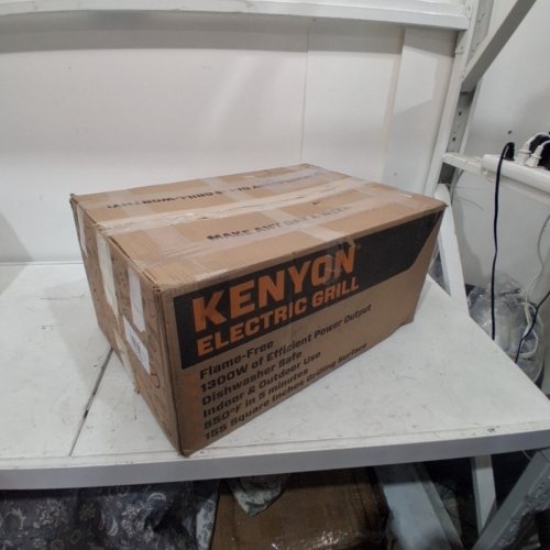KENYONCITY GRILL INDOOR & OUTDOOR PORTABLE ELECTRIC GRILL - 120 V - 1300W - STAINLESS STEEL (MODEL: B70200) image 10