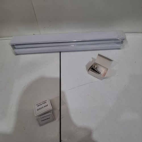 JOYDECO ZEBRA CORDLESS WINDOW ROLLER SHADE - 27" X 75" - WHITE image 3
