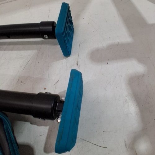2PC MAXENIKIT ADJUSTABLE SUPPORT POLE TOOL/CABINET JACK - 49" TO 114" - 200LBS MAX - BLUE (MODEL: MADG03-4) image 4