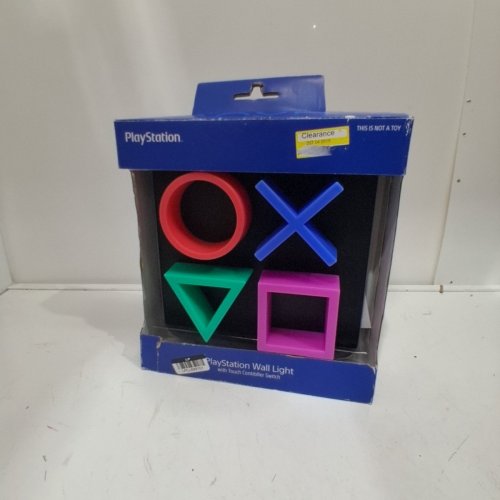 PLAYSTATION WALL LIGHT WITH TOUCH CONTROLLER SWITCH - MULTICOLOUR image 6