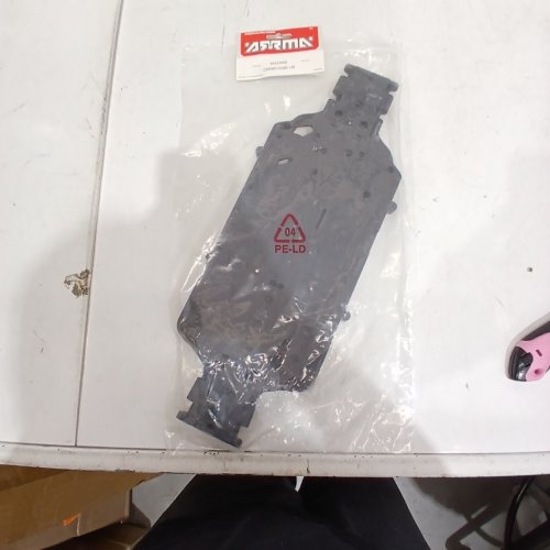 ARRMA COMPOSITE CHASSIS - DARK GREY (MODEL: ARA320608) image 2
