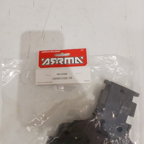 ARRMA COMPOSITE CHASSIS - DARK GREY (MODEL: ARA320608) image 3