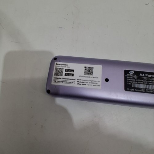 RONGTA WIRELESS BLUETOOTH PRINTER - 8.5" X 11" US LETTER SIZE - INKLESS PRINTER COMPATIBLE WITH PHONE AND LAPTOP - PURPLE - (MODEL: F81) image 6