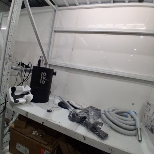 OVO HEAVY DUTY POWERFUL CENTRAL VACUUM SYSTEM - 550 AIR WATTS + POWER NOZZLE KIT + 30FT GARAGE KIT ( MODEL : M7-1-OVO) image 2