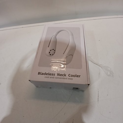 DREAMY CUBBY 3-SPEED PORTABLE HANDS-FREE BLADELESS NECK COOLER FAN WITH 360° COOLING AND RECHARGEABLE BATTERY - 4000MAH - BLACK (MODEL: F60) image 4