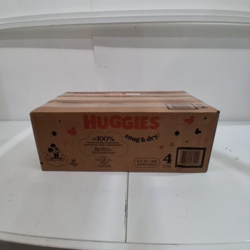186PK HUGGIES SNUG AND DRY DIAPERS - SIZE 4 image 3