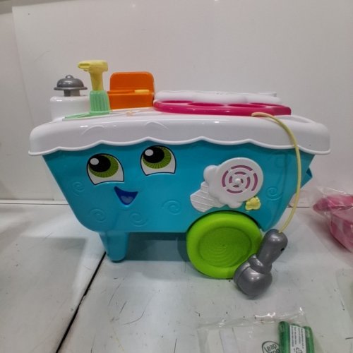 LEAPFROG SCOOP & LEARN INTERACTIVE ICE CREAM CART TOY - 24 MONTHS+ (MODEL: 6007) image 3