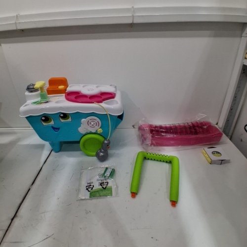 LEAPFROG SCOOP & LEARN INTERACTIVE ICE CREAM CART TOY - 24 MONTHS+ (MODEL: 6007) image 4