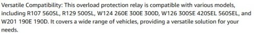 STABLE PREFORMANCE OVERLOAD PROTECTION RELAY - FIT FOR VARIOUS MODELS - RED image 2