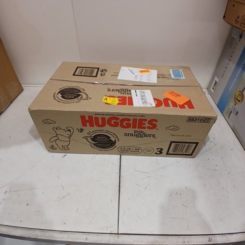168PK HUGGIES LITTLE SNUGGLERS DIAPERS - SIZE 3 - WINNEY THE POOH image 2